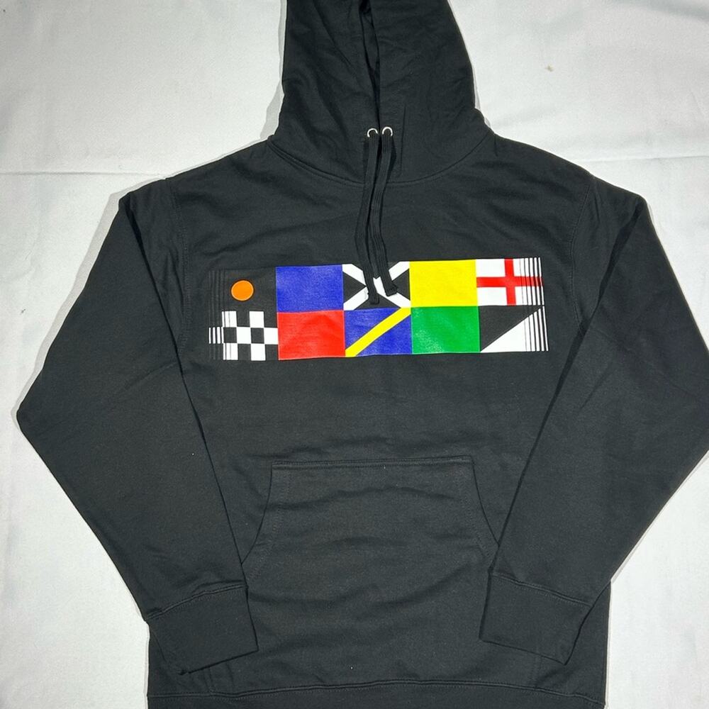 Hoonigan Black “Flag”‎ Hoodie Size Medium MSRP $70 NWOT